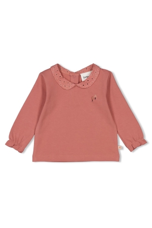 Feetje Grow Your Own Way - T-shirt ruches 115 Berry