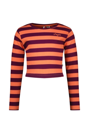 Vingino G-Basic-crop rib T-shirt 474 Fresh coral