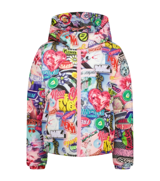 Vingino jassen 599 Multicolor Pink AW25KG100005-599