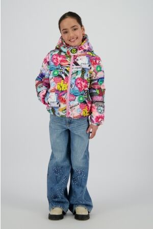 Vingino jassen 599 Multicolor Pink AW25KG100005-599