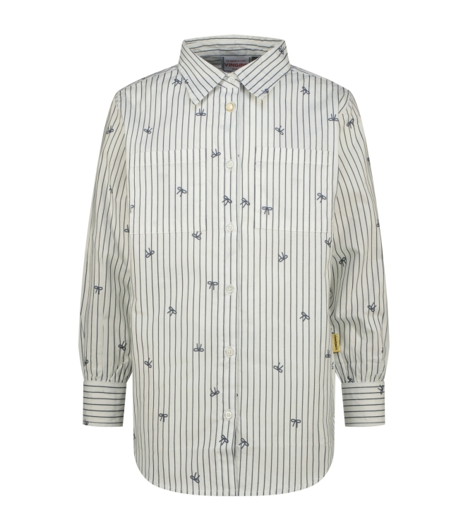 Vingino blouses 095 Snow white AW25KG220135-095
