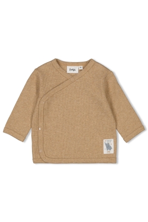 Feetje Forever Bestie - Overslagshirt 415 Bruin melange