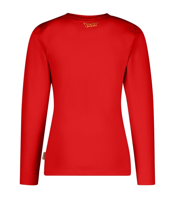 Vingino shirts 614 Fiery red AW25KG300331-614