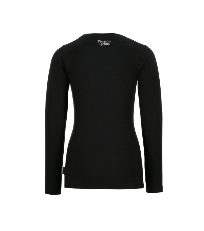 Vingino shirts 944 Deep Black AW25KG300331-944