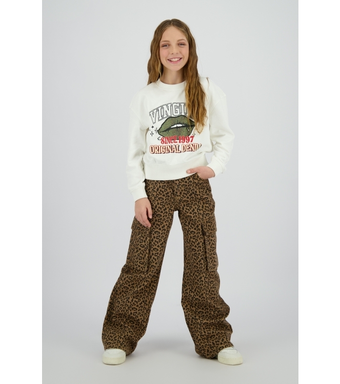 Vingino truien & vesten 095 Snow white AW25KG340188-095