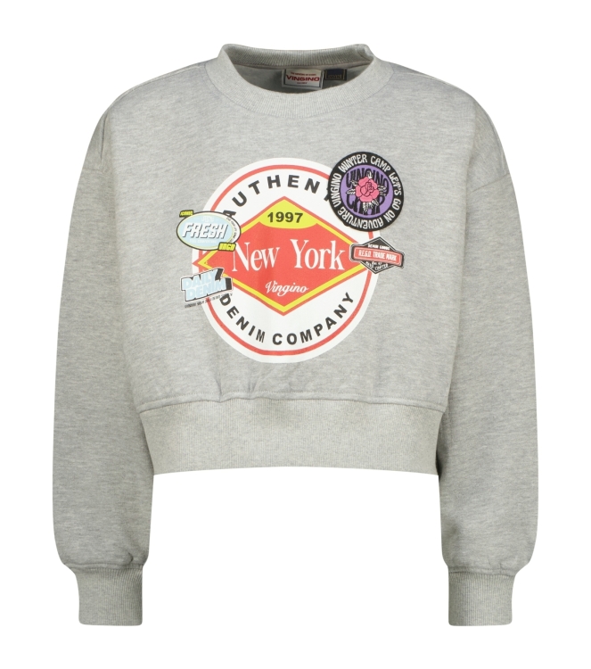 Vingino truien & vesten 910 Grey Mele AW25KG340243-910