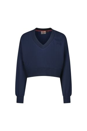 Vingino Basic-V neck Sweater 100 Dark Blue