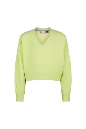 Vingino Basic-V neck Sweater 1469 Shadow lime