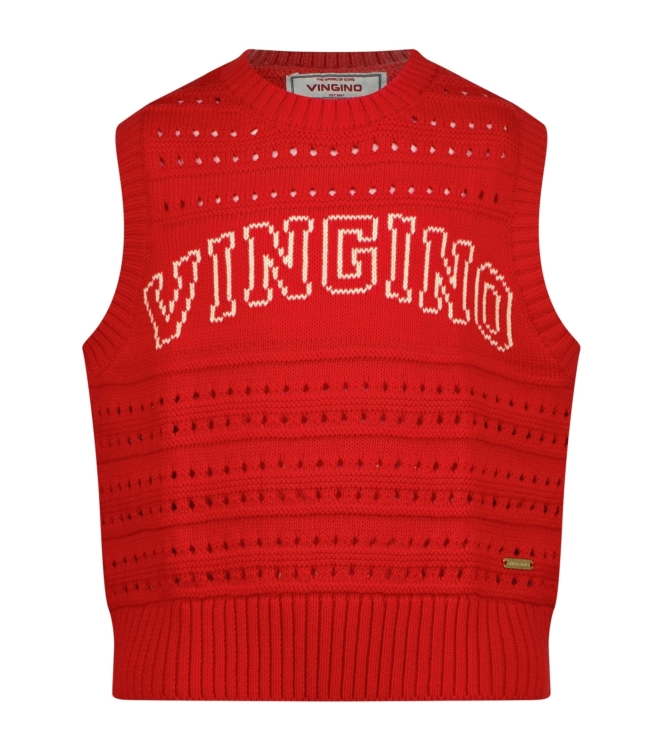Vingino truien & vesten 614 Fiery red AW25KG380126-614