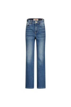 Vingino Crystel Jeans straight fit 166 Mid Blue Wash