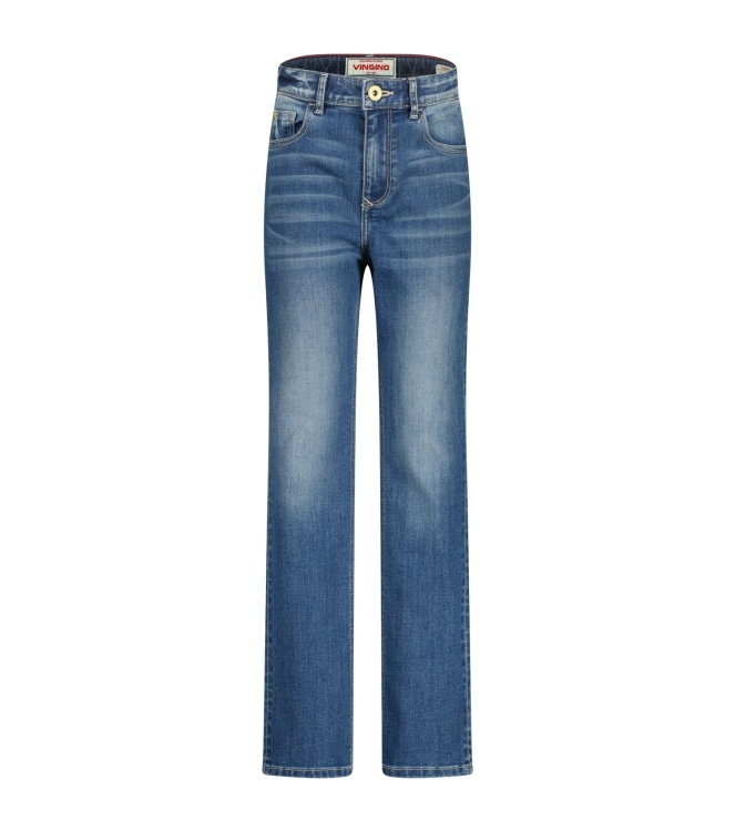 Vingino broeken 166 Mid Blue Wash AW25KG420115-166