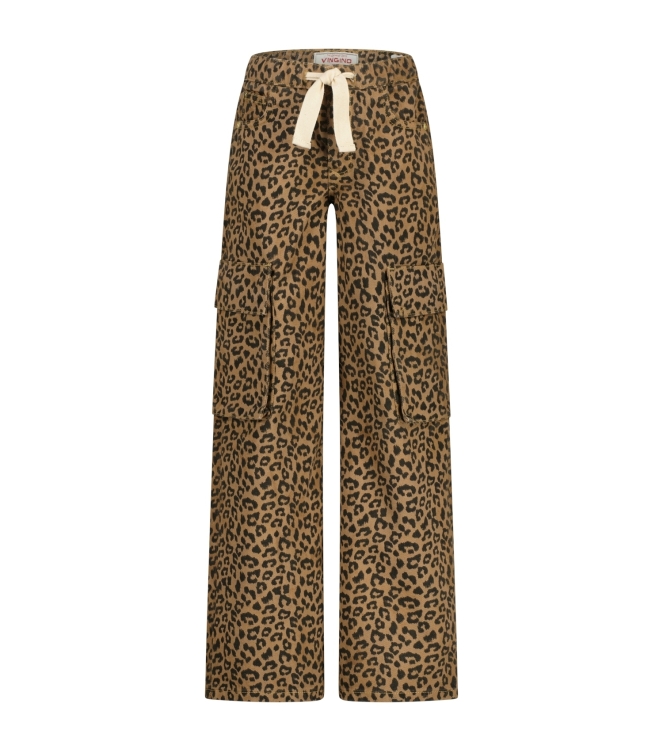 Vingino broeken 703 Sand Animal AW25KG420183-703