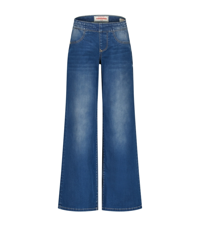 Vingino broeken 166 Mid Blue Wash AW25KG480106-166