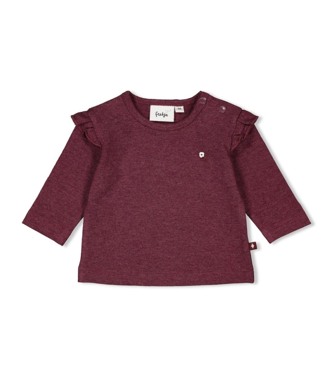 Feetje shirts 120 Wijn melange 51602385