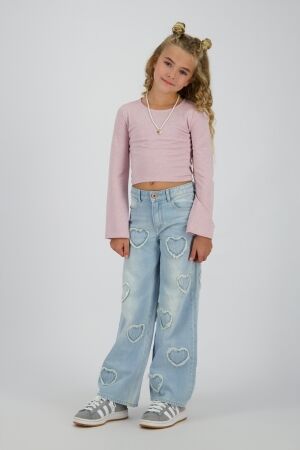 Vingino Cassie Special Jeans wide leg 153 Light Bleach