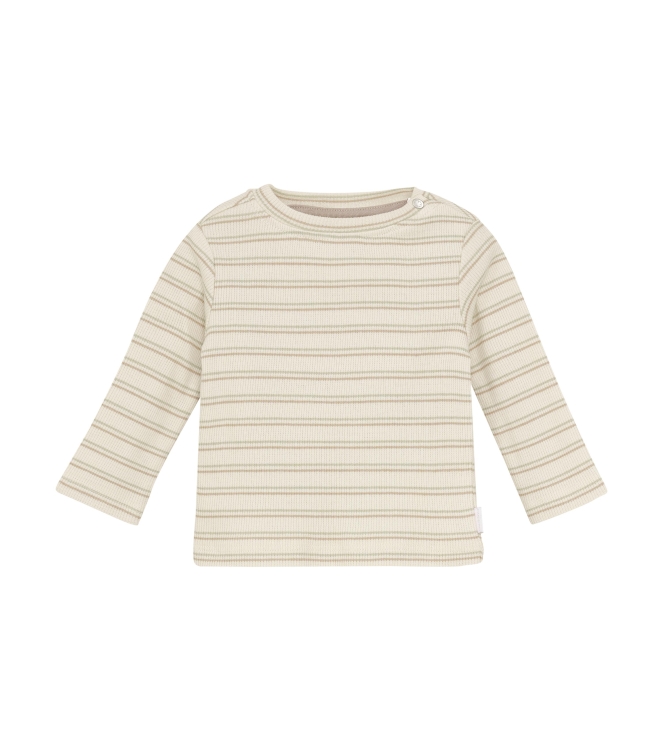 Noppies shirts N333 Stripe pattern Off white 5460011