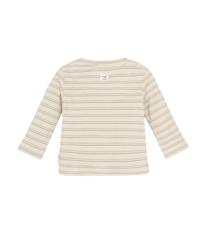 Noppies shirts N333 Stripe pattern Off white 5460011