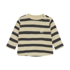 Noppies shirts N418 Stripe pattern wood ash 5460016