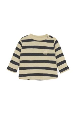 Noppies T-shirt Safa N418 Stripe pattern wood ash