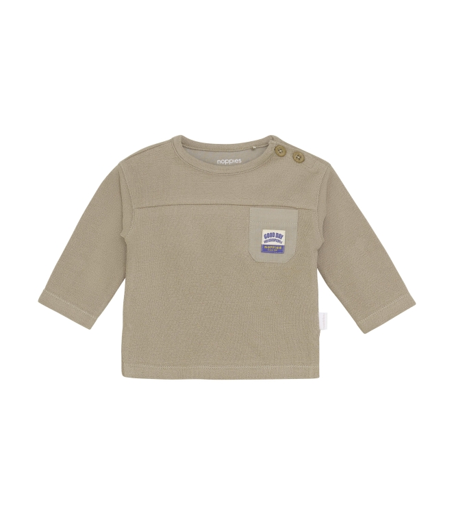 Noppies shirts N399 Vintage Khaki 5460017