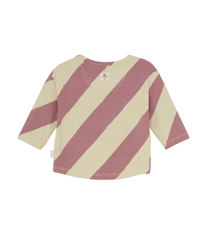 Noppies shirts N344 Stripe pattern Pink 5460019
