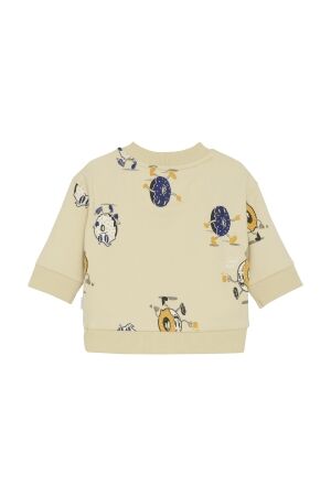 Noppies truien & vesten N413 Food pattern Off white 5460213