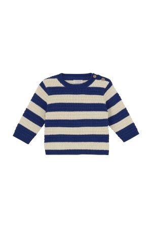 Noppies truien & vesten N415 Stripe pattern Med. Blue 5460215