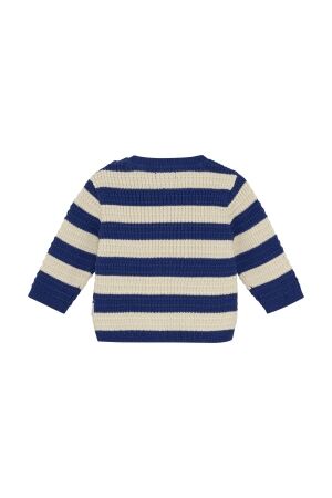 Noppies truien & vesten N415 Stripe pattern Med. Blue 5460215