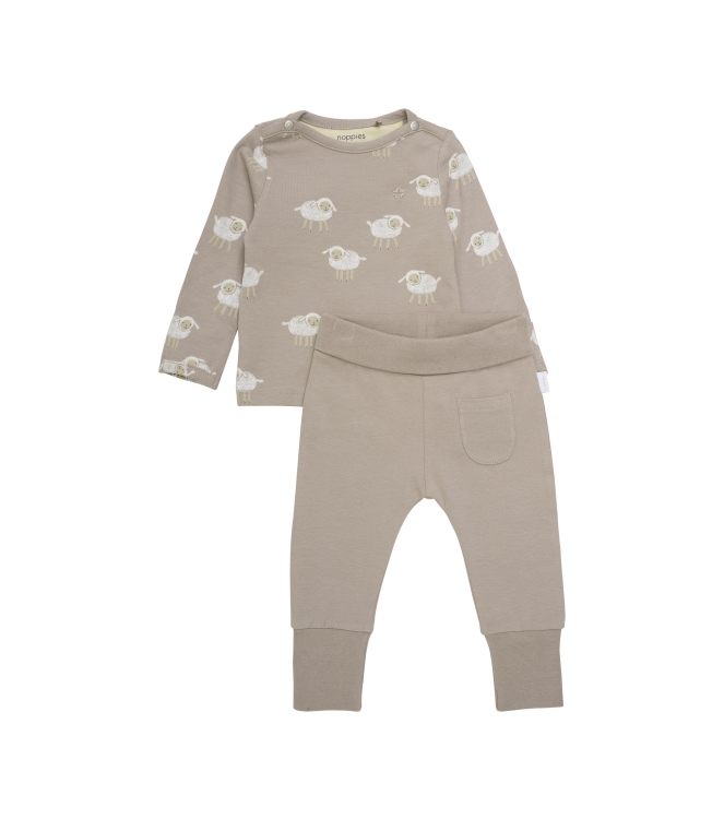 Noppies boxpakjes & rompers N405 Simply Taupe 5462010