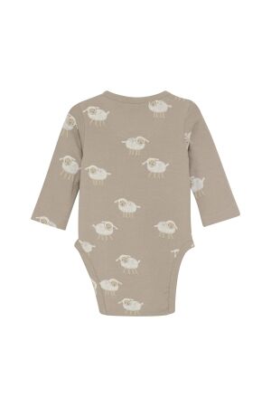 Noppies boxpakjes & rompers N316 Animals pattern Sand-Nude 5464110