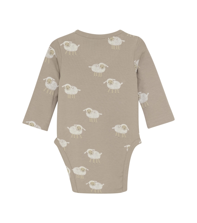 Noppies boxpakjes & rompers N316 Animals pattern Sand-Nude 5464110