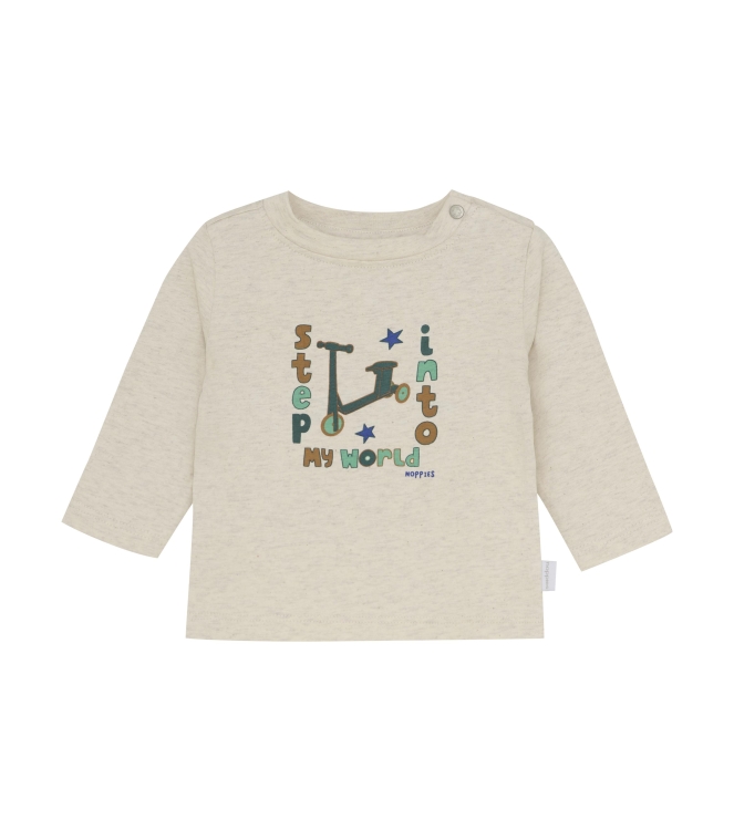 Noppies shirts P611 Oatmeal Melange 5470014