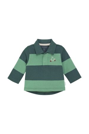 Noppies Polo Stuart N338 Stripe pattern Med. Grey