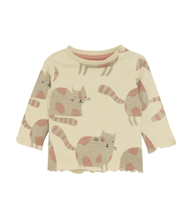 Noppies shirts N420 Animals pattern Med. Grey 5470019