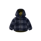 Noppies jassen N346 Check pattern Medium blue 5473013