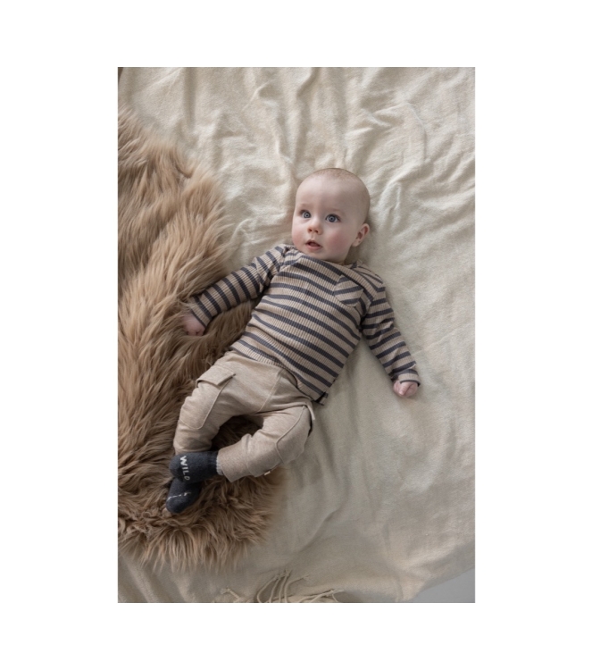 Feetje shirts 730 Taupe melange 51602401