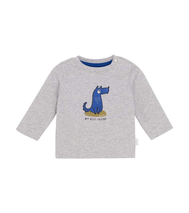 Noppies shirts P287 Grey Melange 5480010
