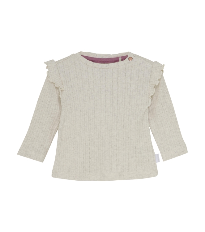 Noppies shirts P611 Oatmeal Melange 5480015