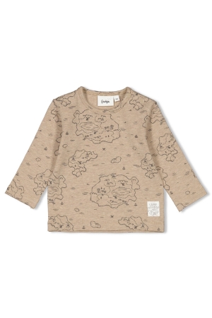 Feetje Camp Wilderness - T-shirt 730 Taupe melange