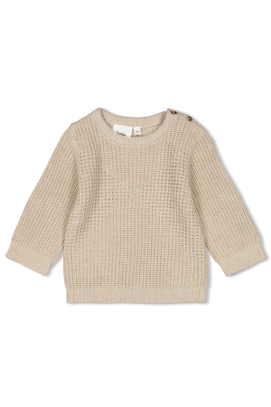 Feetje Camp Wilderness - Trui gebreid 610 Offwhite melange