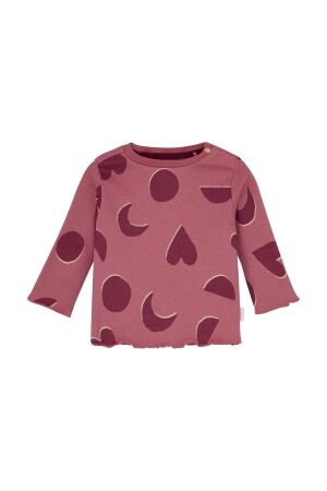 Noppies shirts N414 Abstract Pattern Pink 5490015