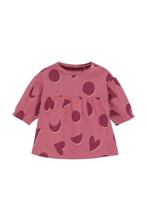 Noppies Jurk Tecumseh N414 Abstract Pattern Pink