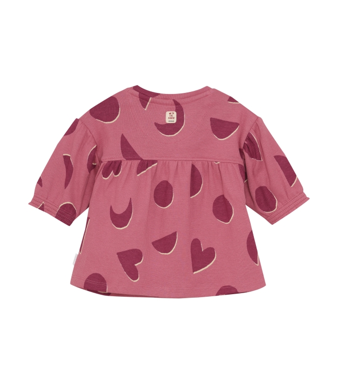 Noppies jurken N414 Abstract Pattern Pink 5490411
