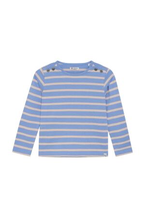 Noppies T-shirt Priceville N415 Stripe pattern Med.Blue
