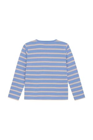 Noppies shirts N415 Stripe pattern Med.Blue 5560012