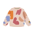 Noppies truien & vesten N414 Abstract Pattern Pink 5560211