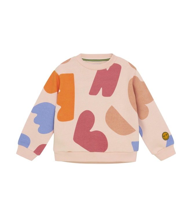 Noppies truien & vesten N414 Abstract Pattern Pink 5560211