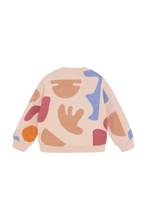 Noppies truien & vesten N414 Abstract Pattern Pink 5560211