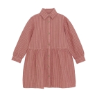 Noppies jurken N344 Stripe pattern Pink 5560412