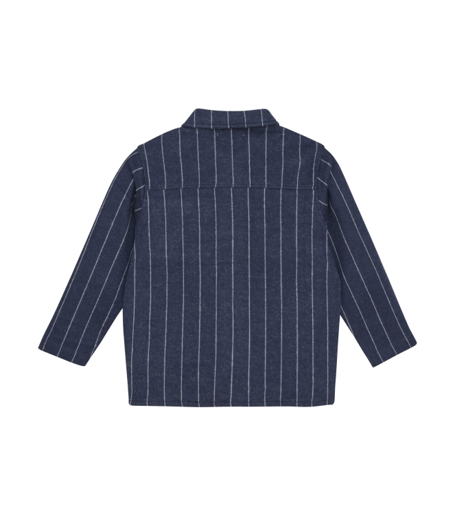 Noppies overhemden N335 Stripe pattern D.Blue 5570112